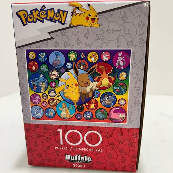Red and White Poké Ball 100-Piece Puzzle - Picture 2 of 5
